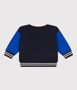 Petit Bateau Pullover, Cardigans*Baby College-Jacke aus Molton SMOKING/ CALVIN