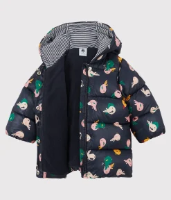 Petit Bateau Jacken, Anoraks*Baby-Anorak aus Polyamid. blau SMOKING/weiss MULTICO