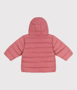 Petit Bateau Jacken, Anoraks*Baby-Anorak mit Fleece-Futter rosa ROSEWOOD