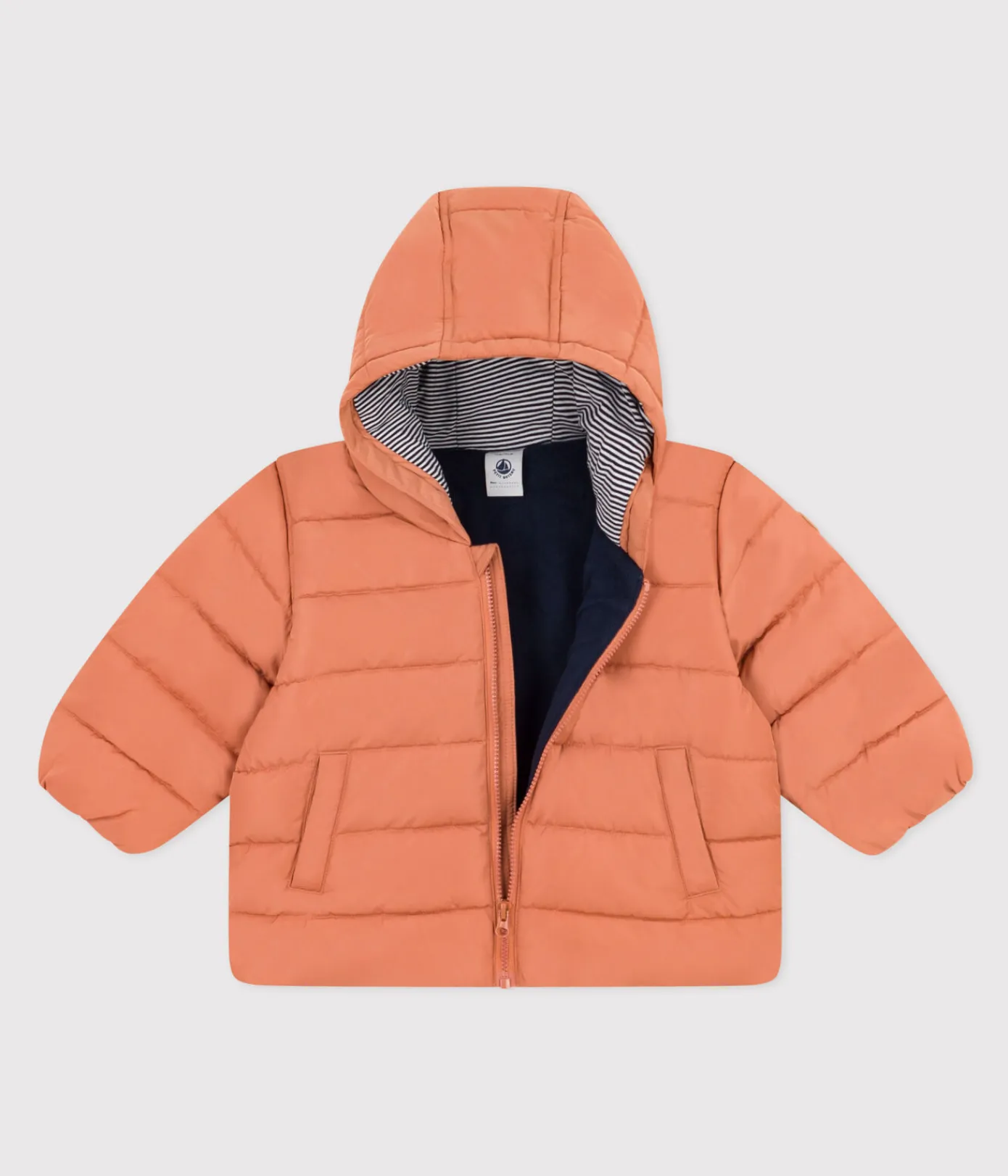 Petit Bateau Jacken, Anoraks*Baby-Anorak mit Fleece-Futter rosa SIENNA