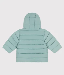 Petit Bateau Jacken, Anoraks*Baby-Anorak mit Fleece-Futter grün PAUL