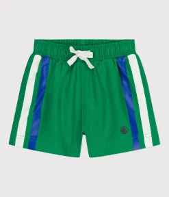 Petit Bateau Bademode, Uv-Kleidung*Baby-Badeshorts grün PRADO