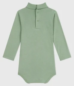 Petit Bateau T-Shirts, Oberteile*Baby-Body mit Rollkragen aus einfarbiger Baumwolle SAULE