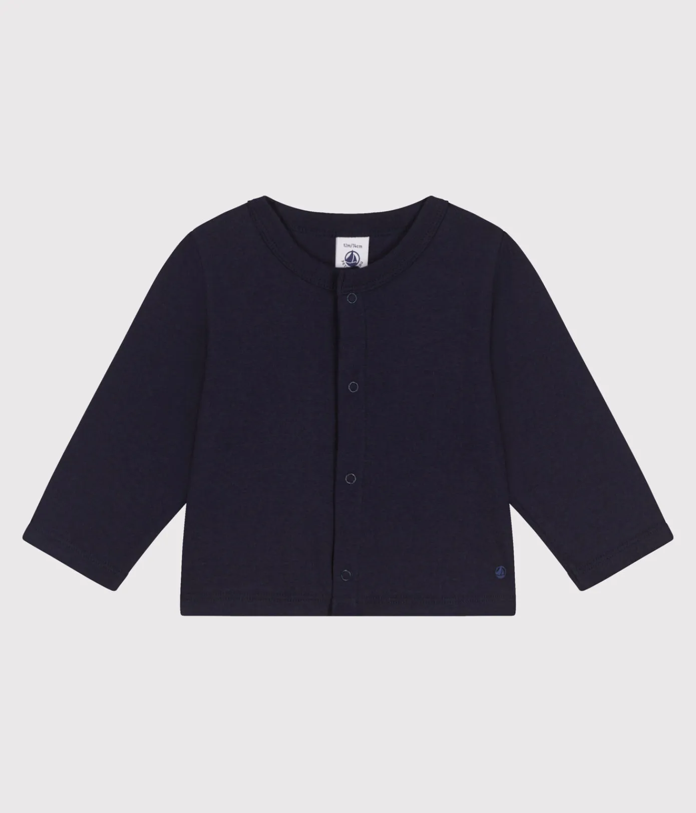 Petit Bateau Pullover, Cardigans*Baby-Cardigan aus Baumwolle blau SMOKING