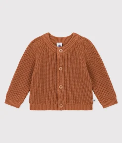 Petit Bateau Pullover, Cardigans*Baby-Cardigan aus Baumwollstrick ALEZAN