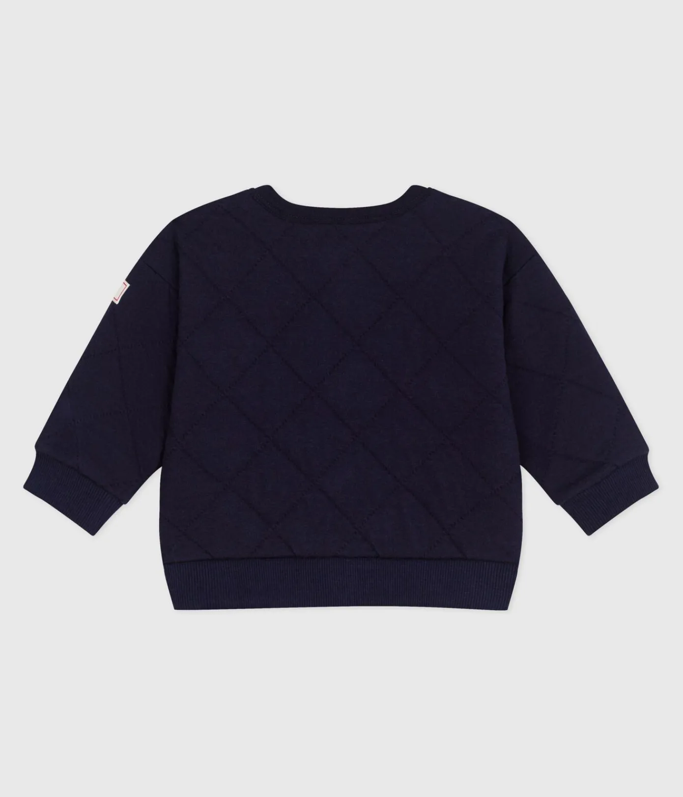 Petit Bateau Pullover, Cardigans*Baby-Cardigan aus einfarbigem festen Baumwollstoff SOIR