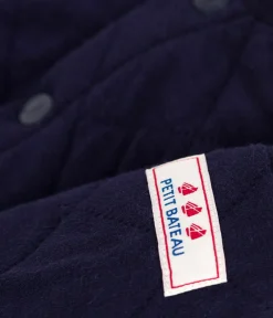 Petit Bateau Pullover, Cardigans*Baby-Cardigan aus einfarbigem festen Baumwollstoff SOIR