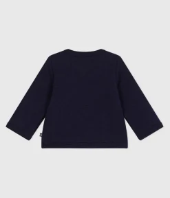 Petit Bateau Pullover, Cardigans*Baby-Cardigan aus festem Baumwollstoff mit Herzmotiv SOIR