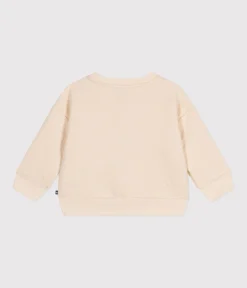 Petit Bateau Pullover, Cardigans*Baby-Cardigan aus gestepptem Doppeljersey naturfarben AVALANCHE