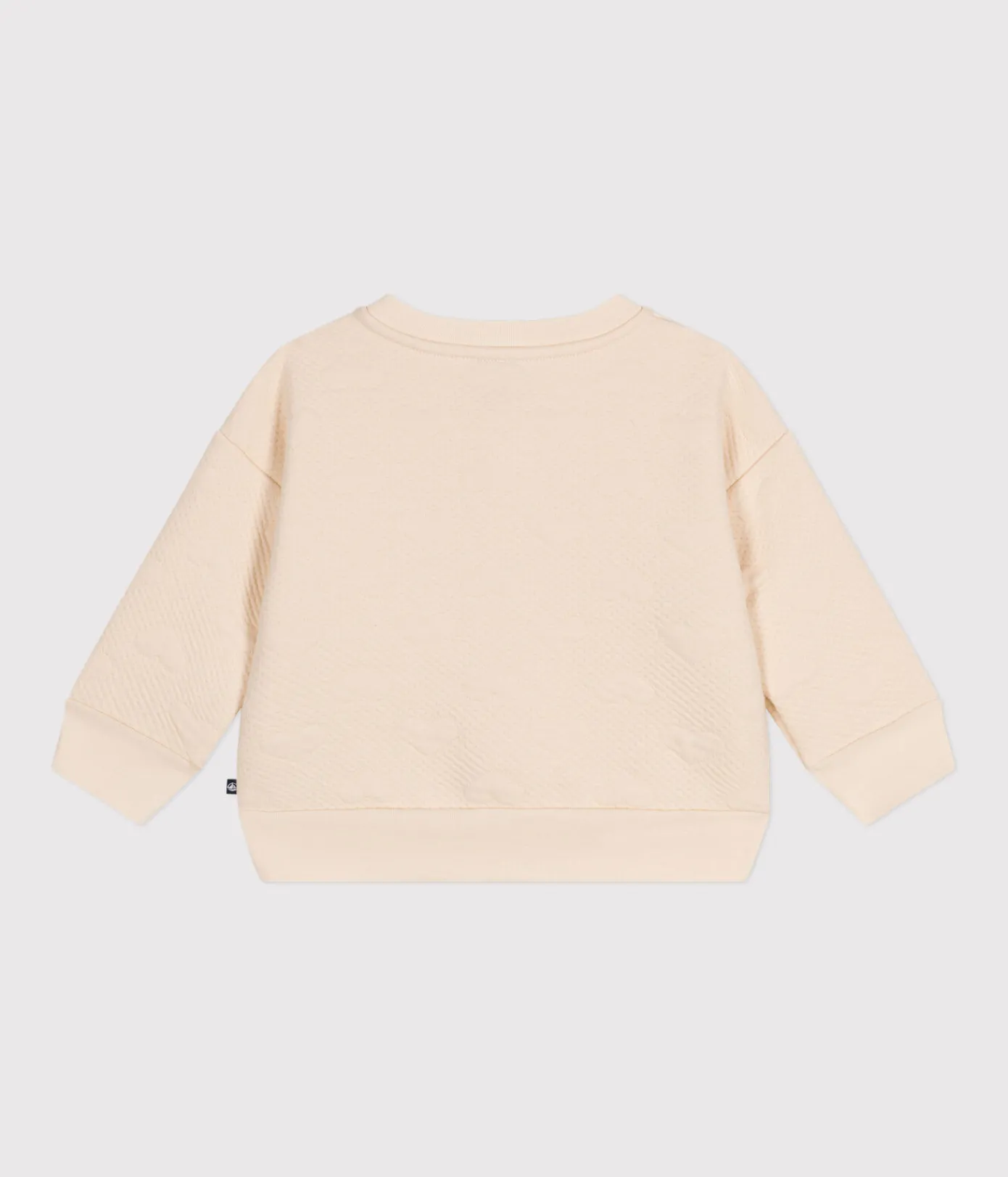 Petit Bateau Pullover, Cardigans*Baby-Cardigan aus gestepptem Doppeljersey naturfarben AVALANCHE