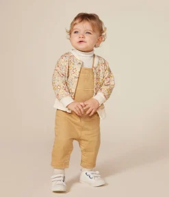 Petit Bateau Pullover, Cardigans*Baby-Cardigan aus gestepptem Doppeljersey weiss AVALANCHE/ MULTICO