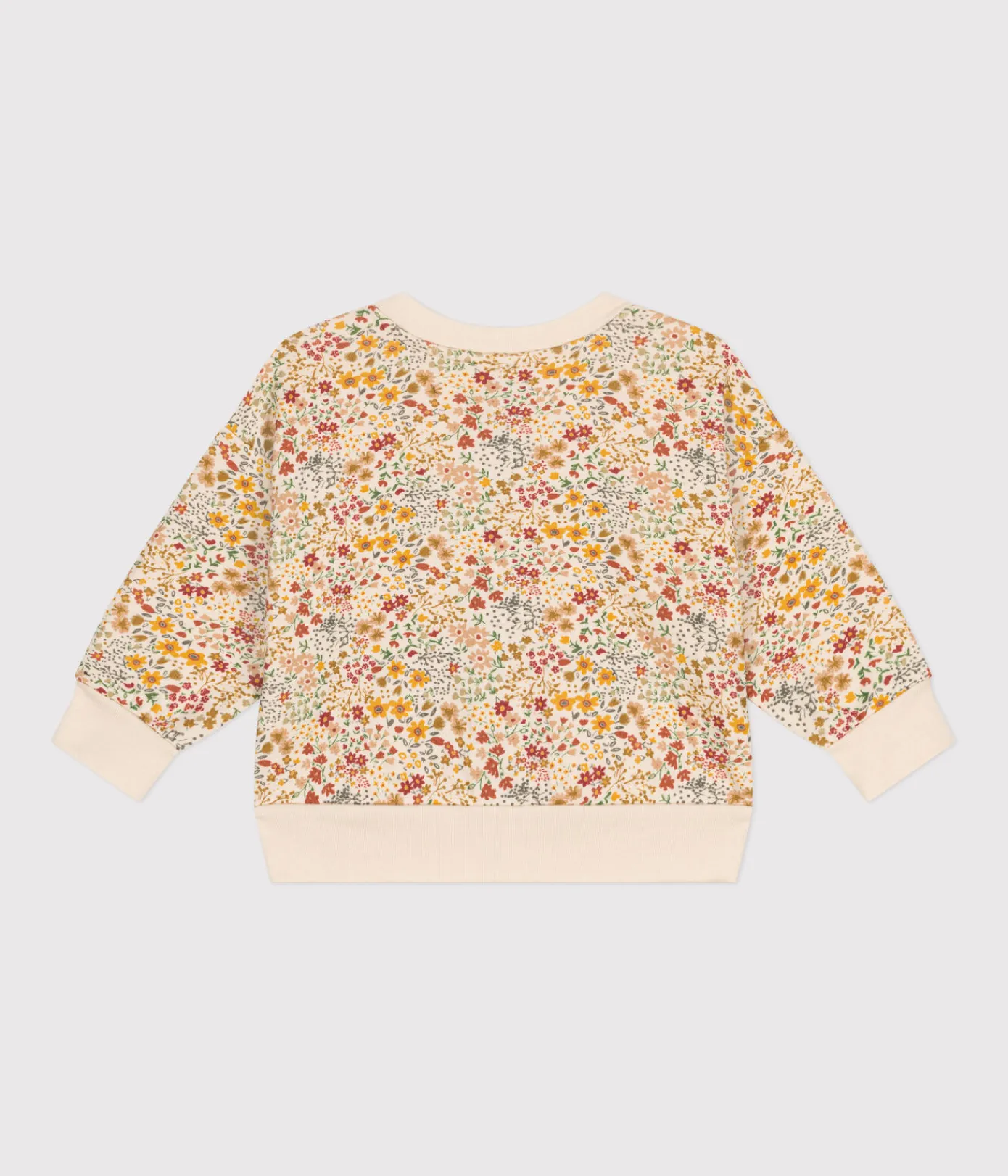 Petit Bateau Pullover, Cardigans*Baby-Cardigan aus gestepptem Doppeljersey weiss AVALANCHE/ MULTICO