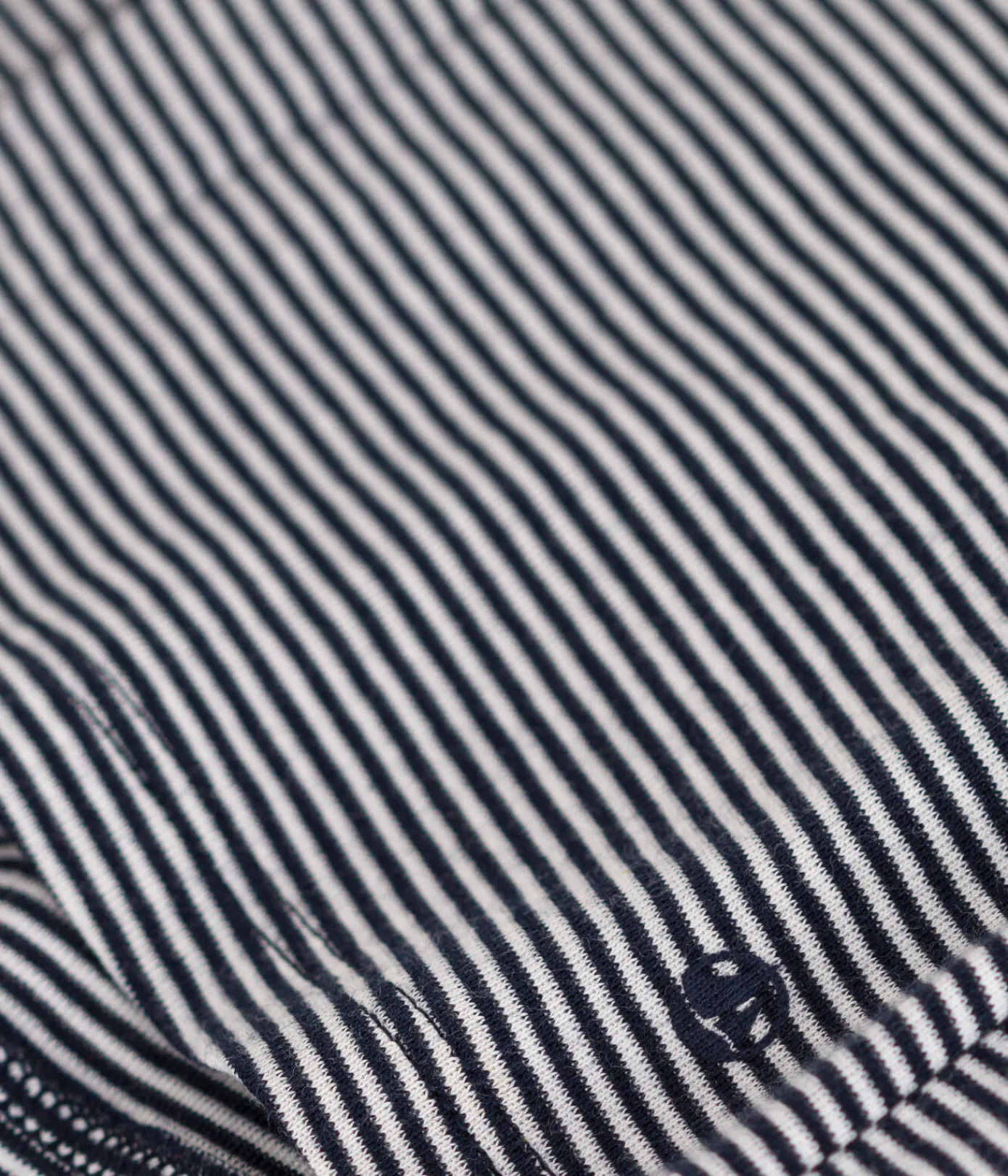Petit Bateau Pullover, Cardigans*Baby-Cardigan aus gestreiftem Doppeljersey blau SMOKING/weiss MARSHMALLOW