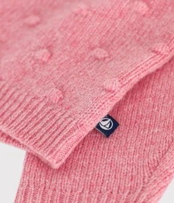 Petit Bateau Pullover, Cardigans*Baby-Cardigan aus Strick mit Wollanteil rosa ROSELINE CHINE