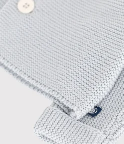 Petit Bateau Pullover, Cardigans|Newborn*Baby-Cardigan kraus rechts gestrickt aus Baumwolle CO2