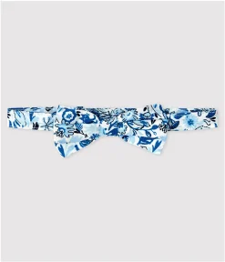 Petit Bateau Accessoires, Sonnenhüte, Caps*Baby-Fliege mit Printmuster Jungen weiss MARSHMALLOW/weiss MULTICO