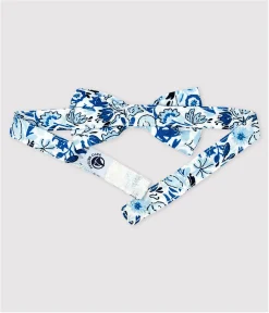Petit Bateau Accessoires, Sonnenhüte, Caps*Baby-Fliege mit Printmuster Jungen weiss MARSHMALLOW/weiss MULTICO