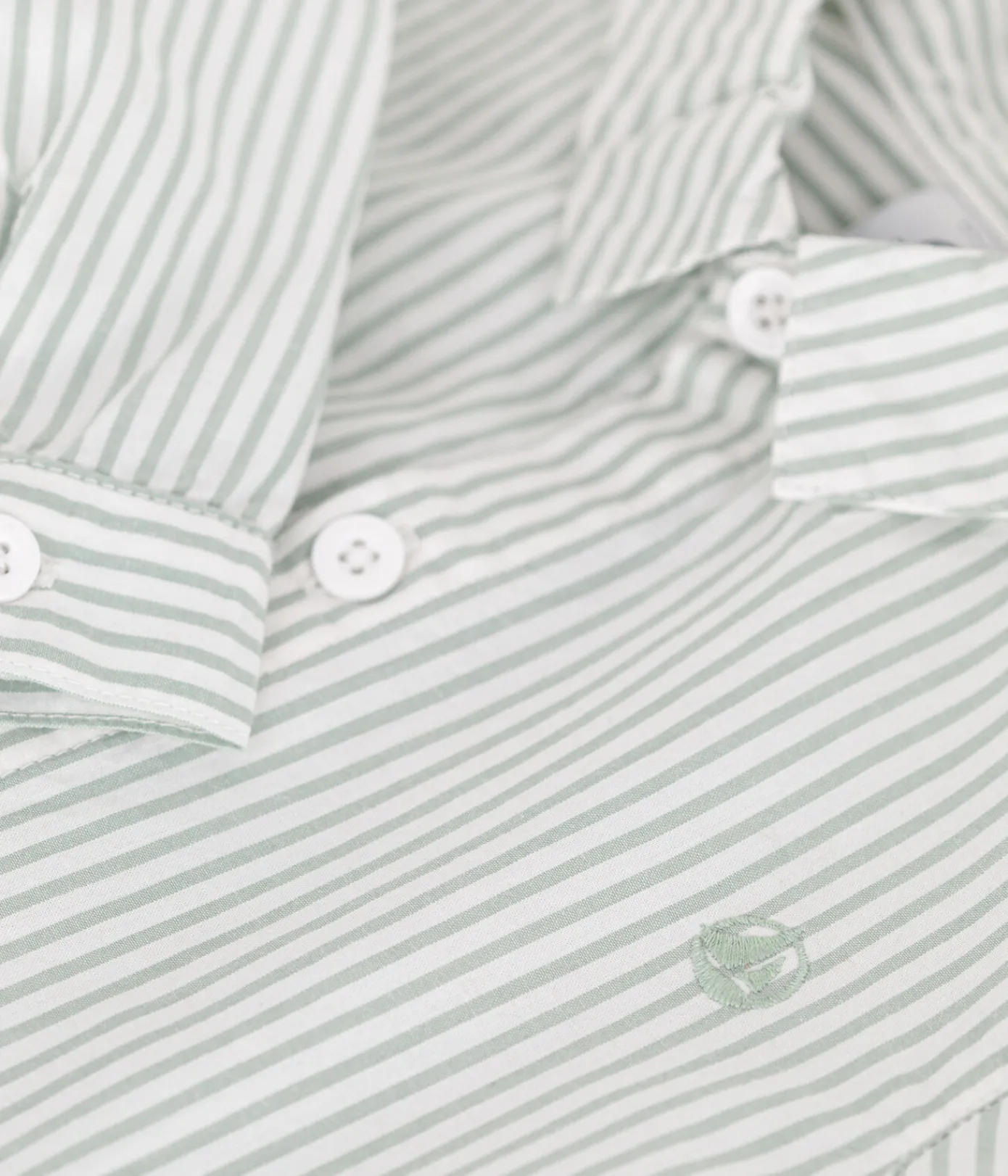 Petit Bateau T-Shirts, Oberteile*Baby-Hemd aus Baumwolle mit Streifen PAUL/ ECUME