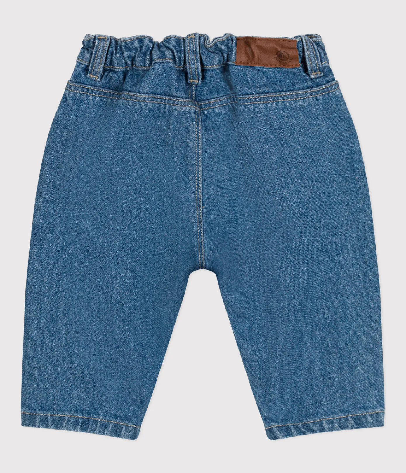 Petit Bateau Shorts, Hosen, Leggings*Baby-Hose aus Denim ULTRA BLEACH