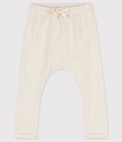 Petit Bateau Shorts, Hosen, Leggings*Babyhose aus dickem Jersey beige MONTELIMAR CHINE
