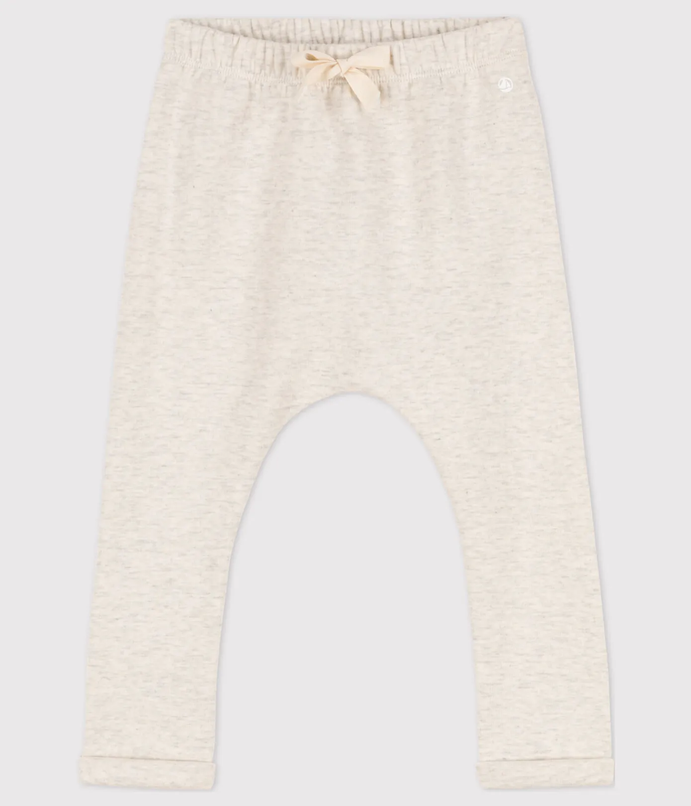 Petit Bateau Shorts, Hosen, Leggings*Babyhose aus dickem Jersey beige MONTELIMAR CHINE