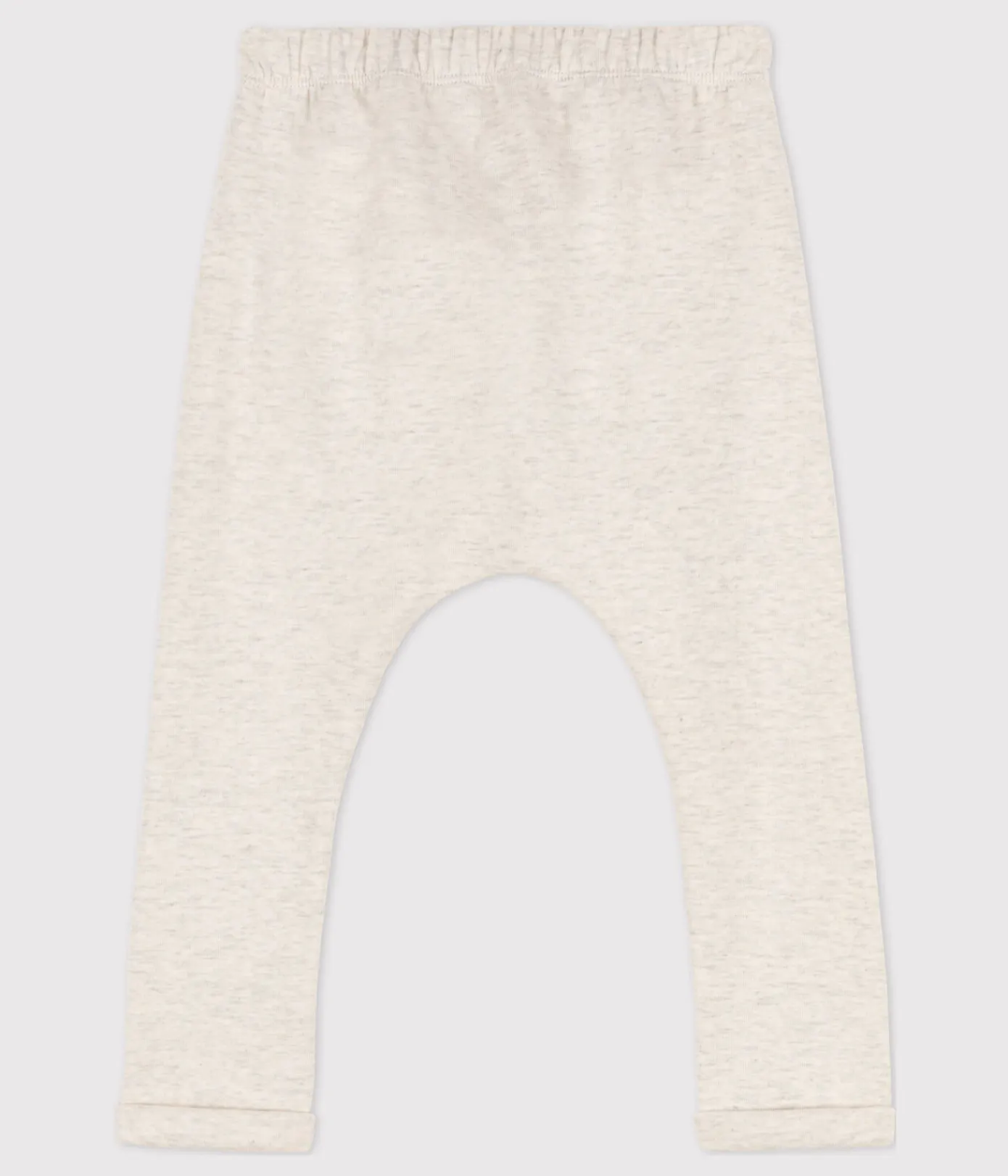 Petit Bateau Shorts, Hosen, Leggings*Babyhose aus dickem Jersey beige MONTELIMAR CHINE