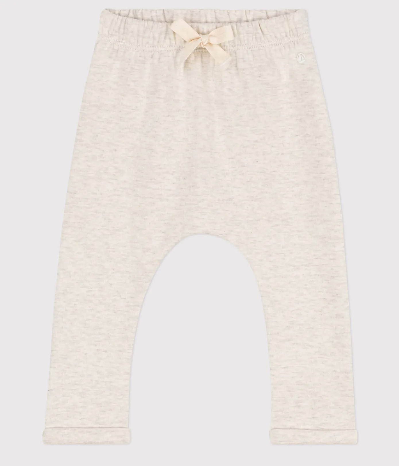 Petit Bateau Shorts, Hosen, Leggings*Babyhose aus dickem Jersey beige MONTELIMAR CHINE