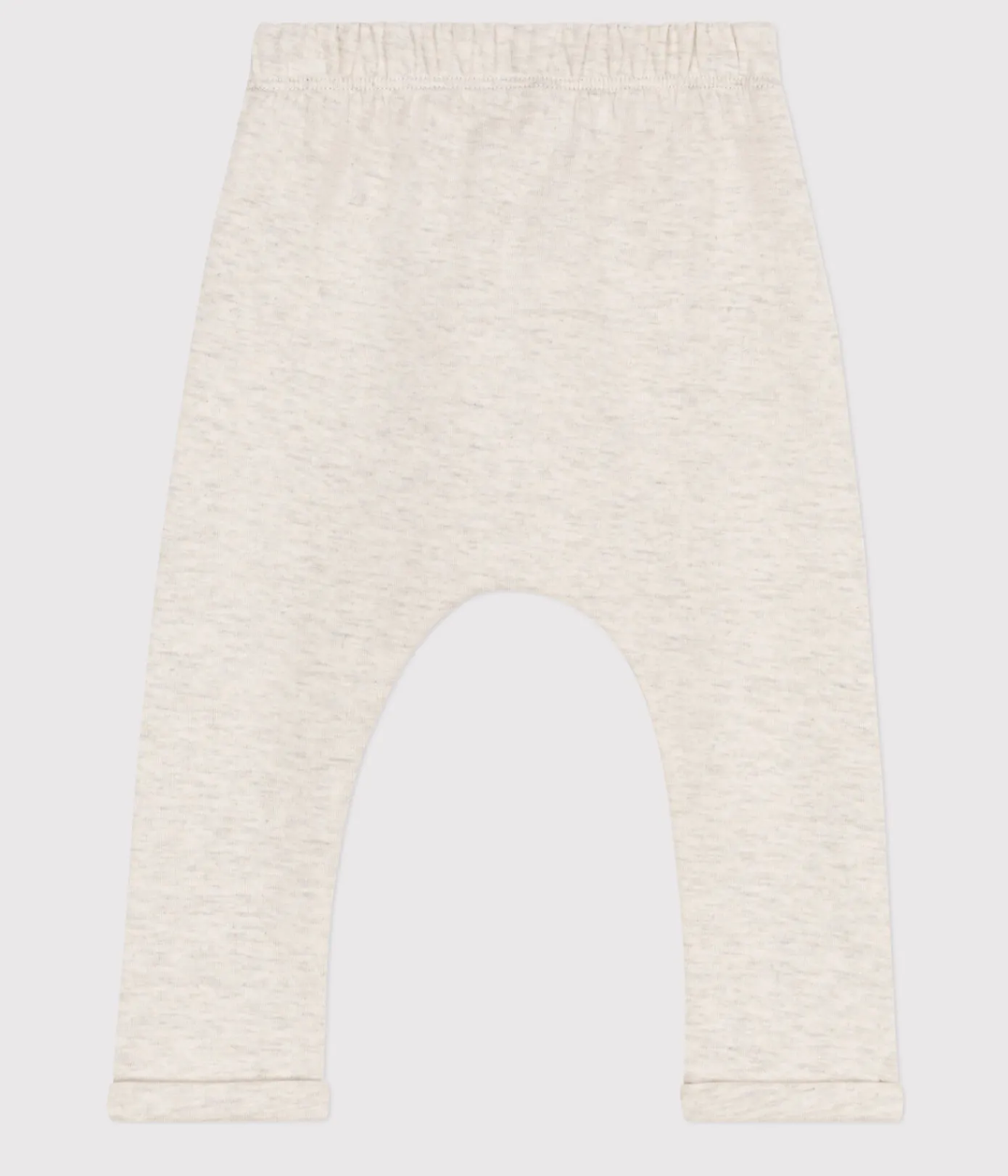 Petit Bateau Shorts, Hosen, Leggings*Babyhose aus dickem Jersey beige MONTELIMAR CHINE