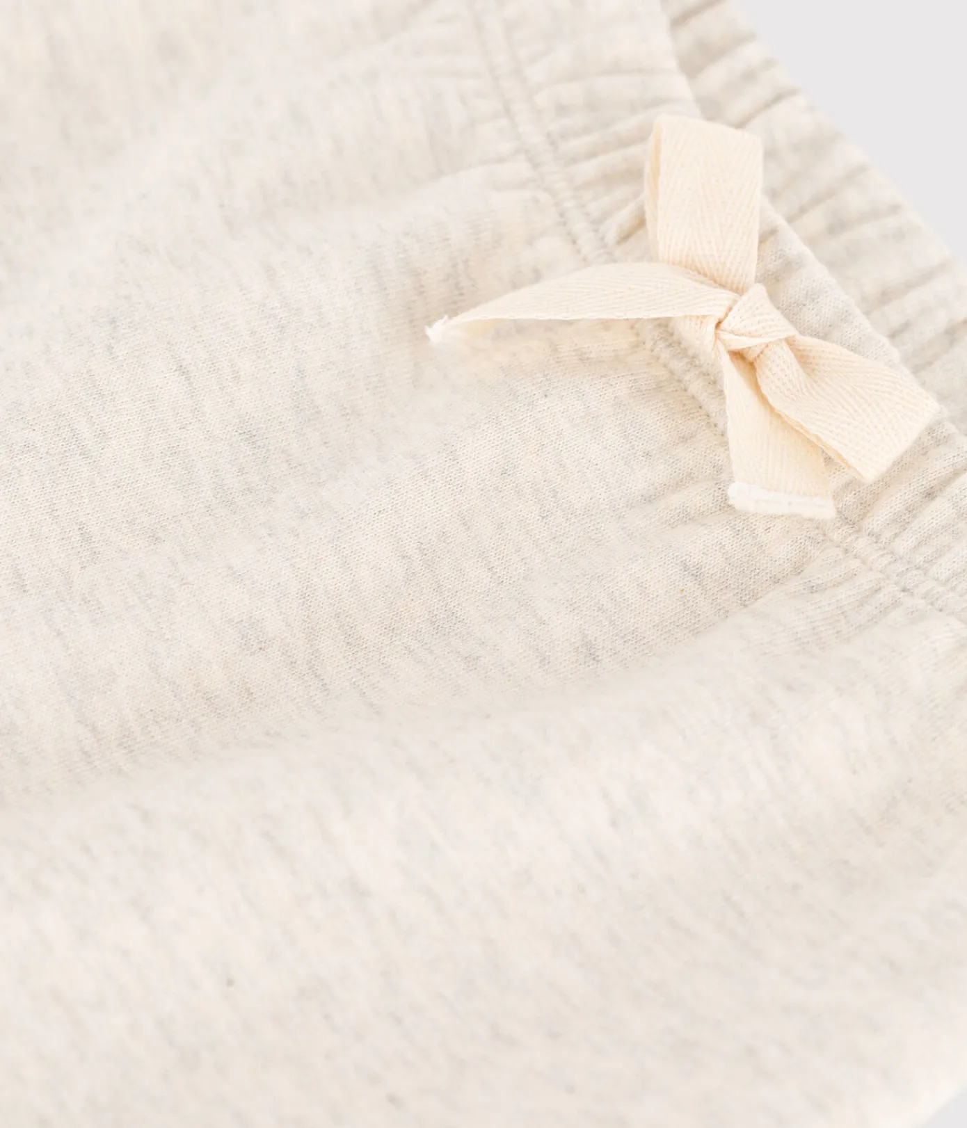 Petit Bateau Shorts, Hosen, Leggings*Babyhose aus dickem Jersey beige MONTELIMAR CHINE
