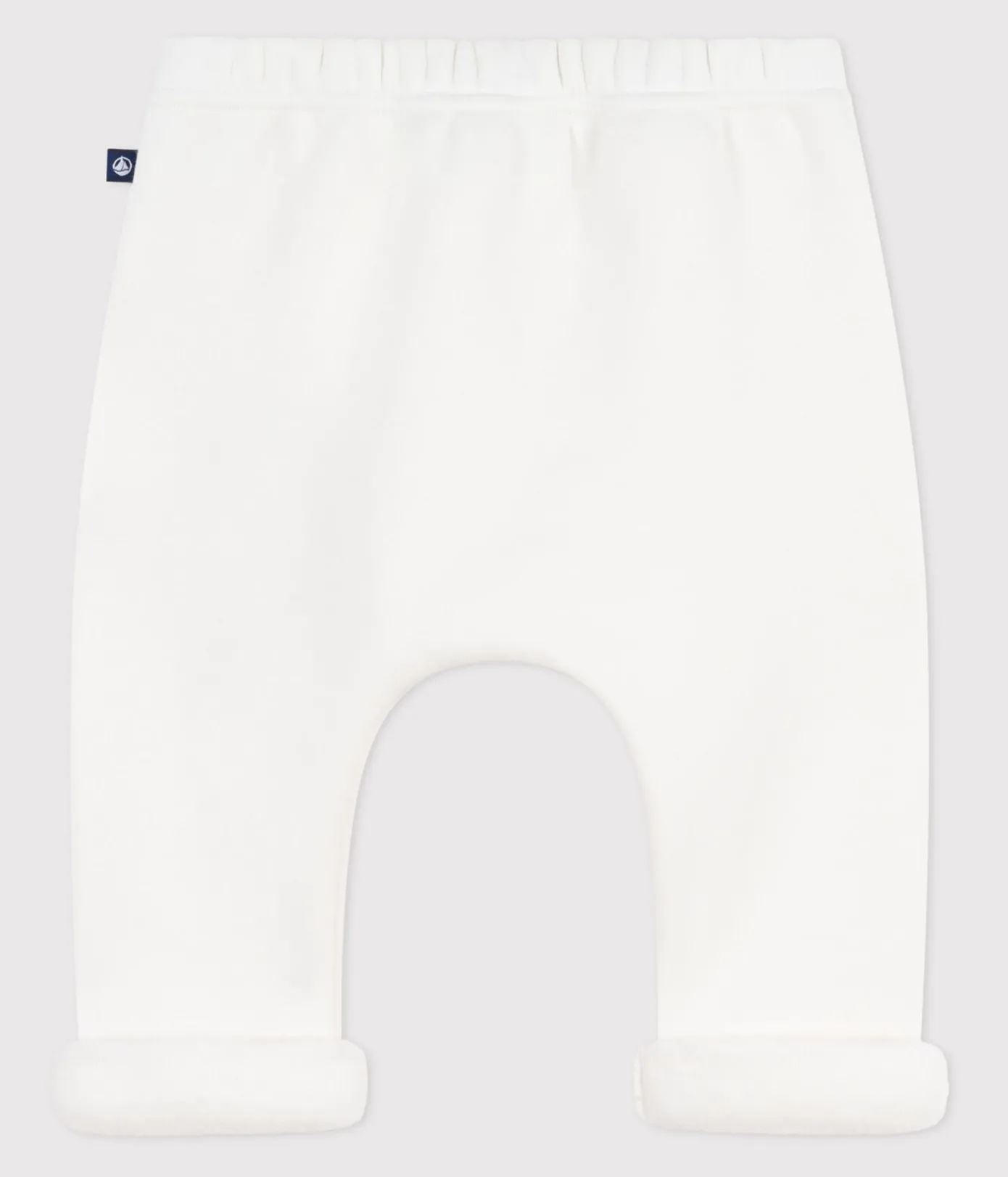 Petit Bateau Shorts, Hosen, Leggings*Baby-Hose aus einfarbigem Molton, weich und warm naturfarben MILK