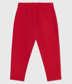 Petit Bateau Shorts, Hosen, Leggings*Baby-Hose aus einfarbiger Baumwolle ROT POMPEI