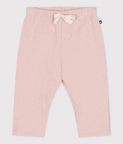 Petit Bateau Shorts, Hosen, Leggings*Baby-Hose aus gestepptem Doppeljersey rosa SALINE