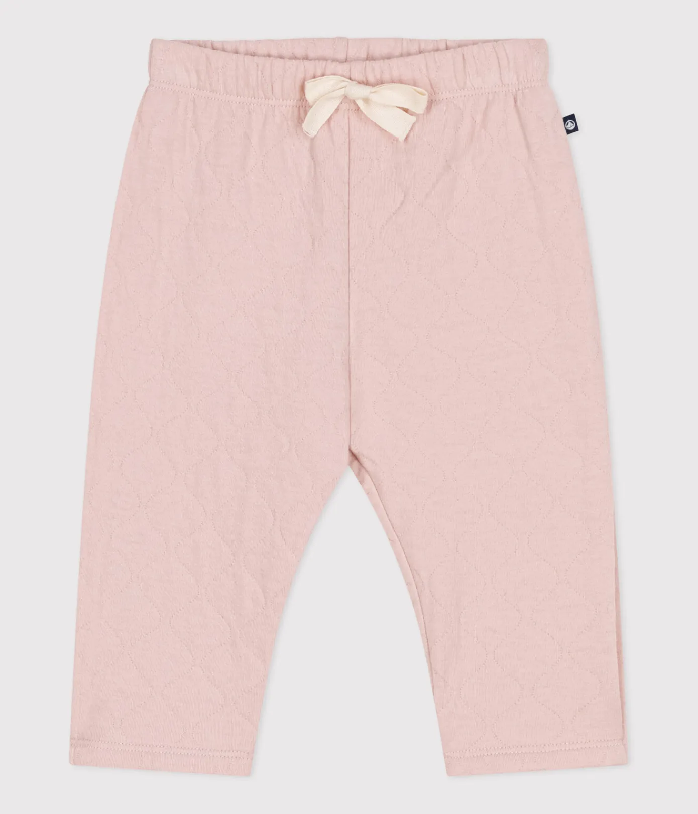 Petit Bateau Shorts, Hosen, Leggings*Baby-Hose aus gestepptem Doppeljersey rosa SALINE