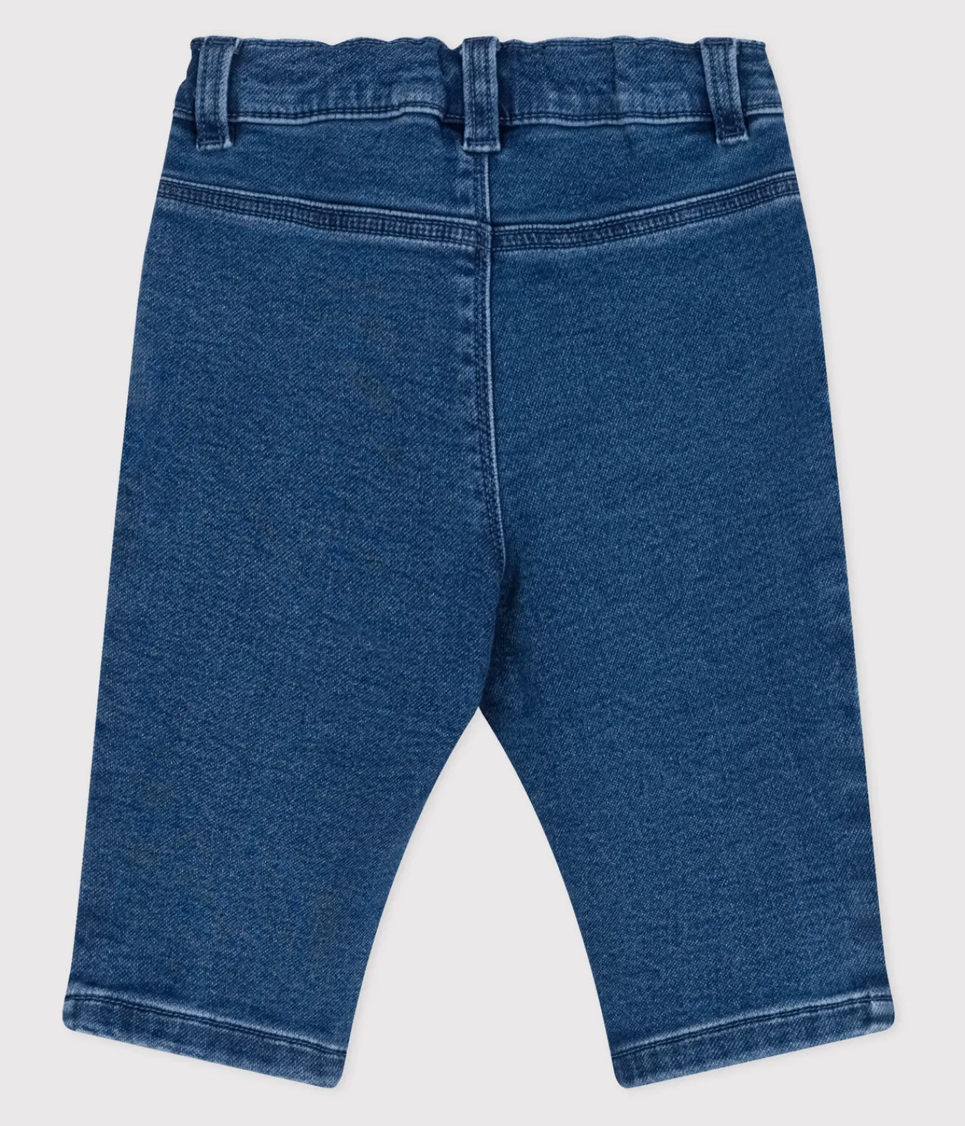 Petit Bateau Shorts, Hosen, Leggings*Baby-Hose aus Jeansstoff mit Elastan-Anteil blau BLEU DELAVE