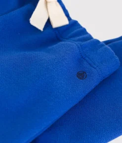 Petit Bateau Shorts, Hosen, Leggings*Baby-Hose aus Molton blau CALVIN