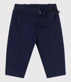 Petit Bateau Shorts, Hosen, Leggings*Baby-Hose aus Serge blau MEDIEVAL
