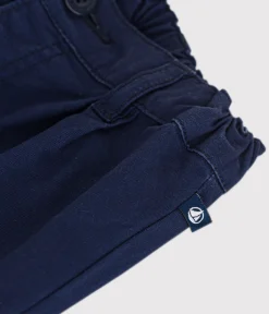 Petit Bateau Shorts, Hosen, Leggings*Baby-Hose aus Serge blau MEDIEVAL