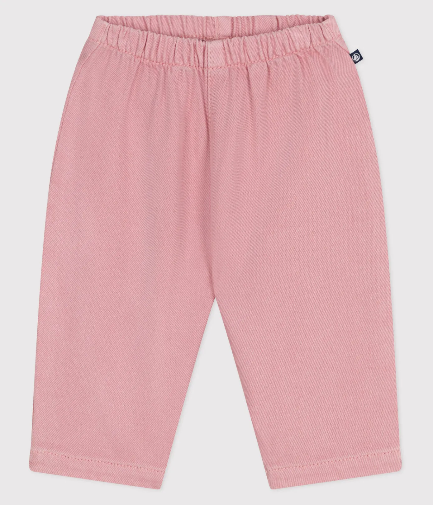 Petit Bateau Shorts, Hosen, Leggings*Baby-Hose aus weicher einfarbiger Baumwolle. rosa CHARME