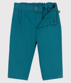 Petit Bateau Shorts, Hosen, Leggings*Baby-Hose aus weicher einfarbiger Baumwolle. grün DRAGONFLY