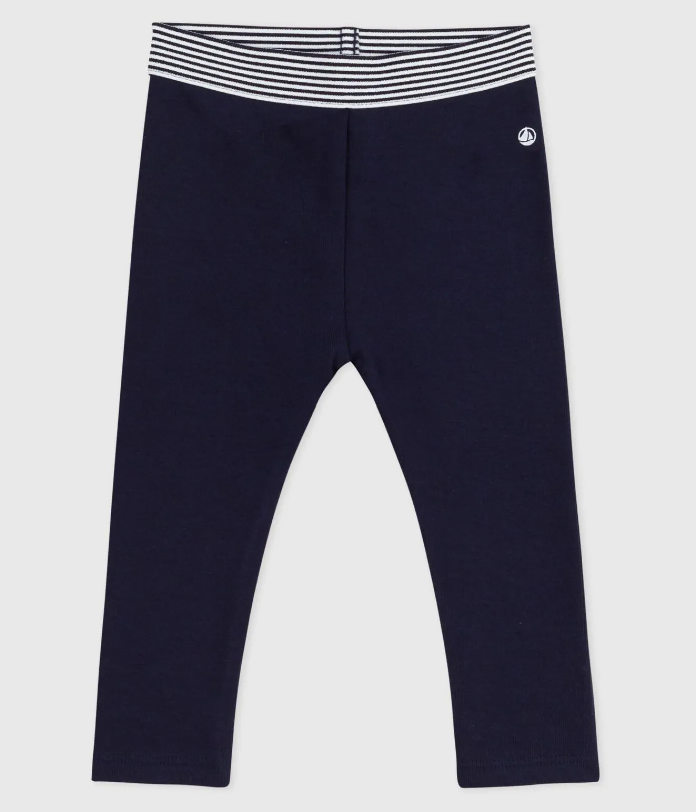 Petit Bateau Shorts, Hosen, Leggings*Baby-Jeggings aus einfarbiger Baumwolle blau SMOKING