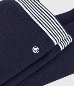 Petit Bateau Shorts, Hosen, Leggings*Baby-Jeggings aus einfarbiger Baumwolle blau SMOKING