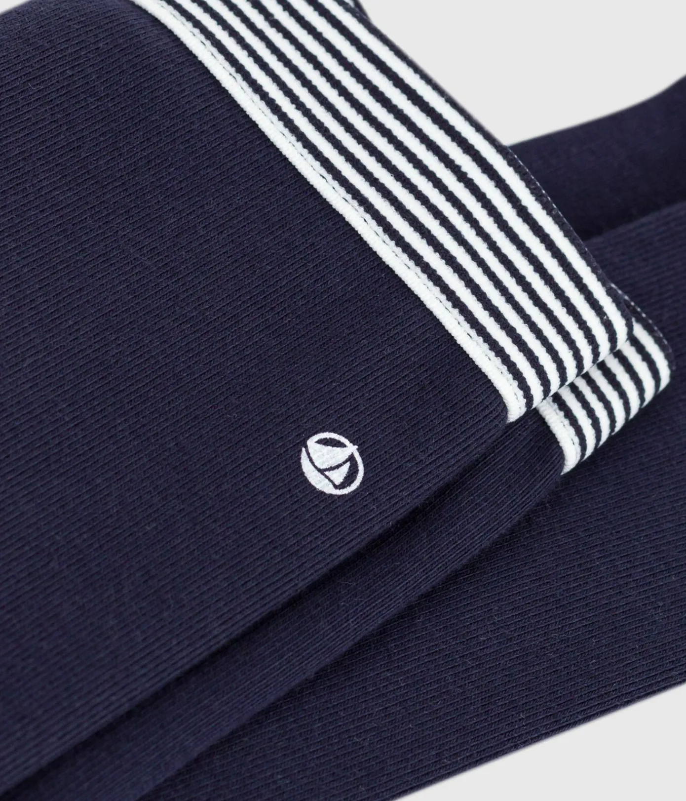 Petit Bateau Shorts, Hosen, Leggings*Baby-Jeggings aus einfarbiger Baumwolle blau SMOKING