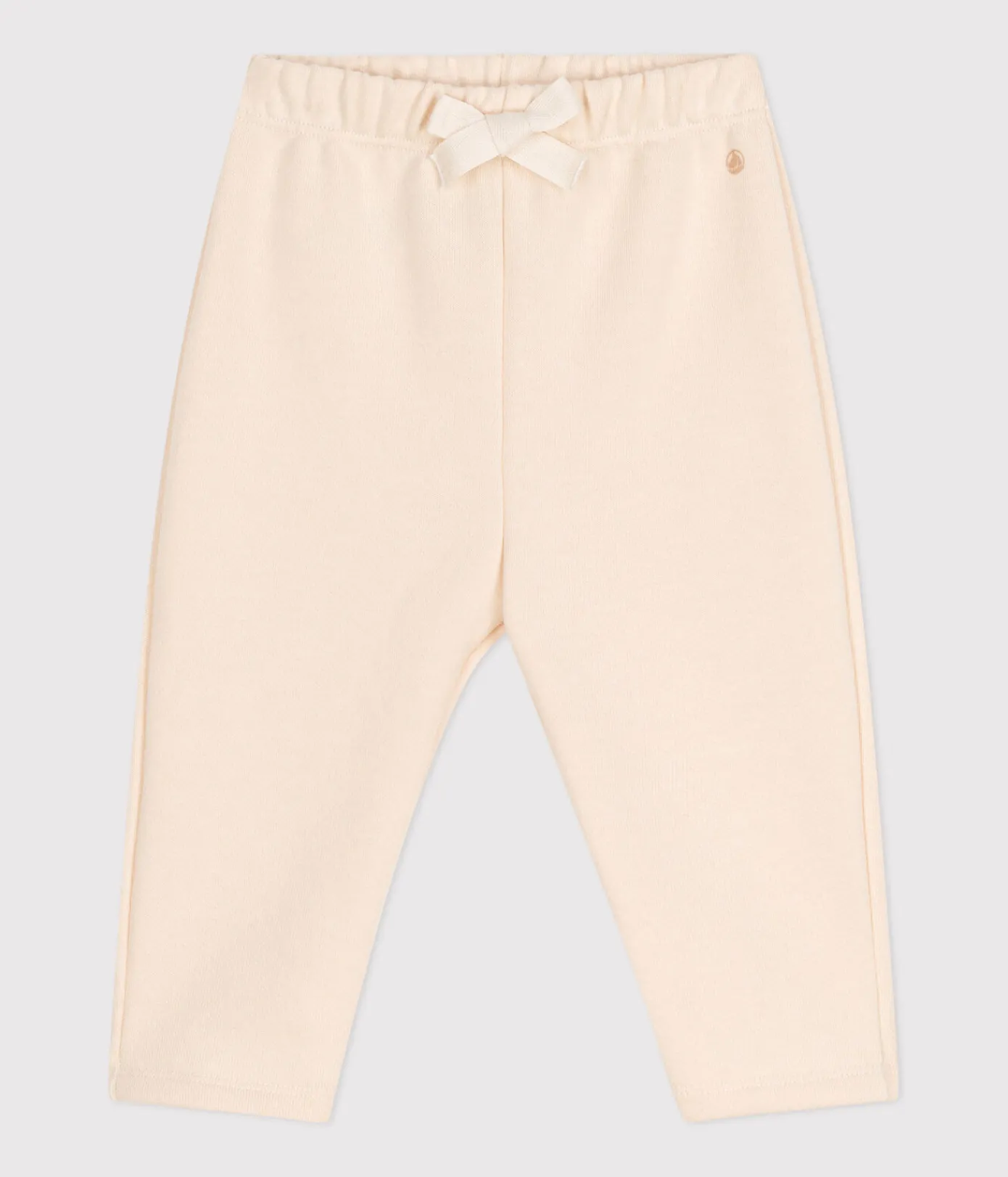 Petit Bateau Shorts, Hosen, Leggings*Baby-Jogginghose aus einfarbiger Baumwolle naturfarben AVALANCHE