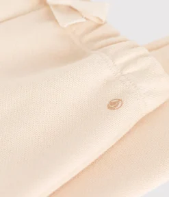 Petit Bateau Shorts, Hosen, Leggings*Baby-Jogginghose aus einfarbiger Baumwolle naturfarben AVALANCHE