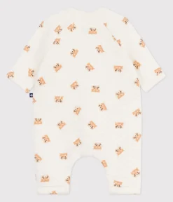 Petit Bateau Sets, Overalls & Latzhosen|Newborn*Baby-Kurzoverall aus Baumwolle mit roten Pandas MILK/ MULTICO