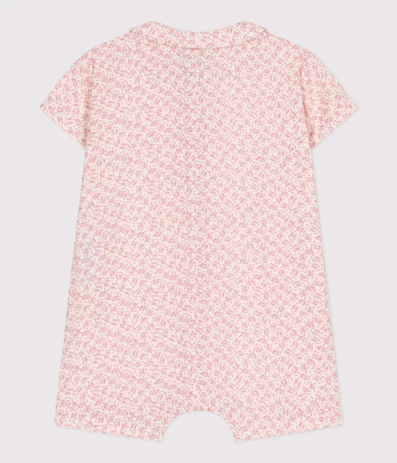 Petit Bateau Sets, Overalls & Latzhosen*Baby-Kurzoverall aus Musselin AVALANCHE/ PANTY