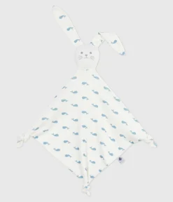 Petit Bateau Kuscheltiere|Newborn*Baby-Kuscheltier aus Baumwolle mit Walmotiv MARSHMALLOW/ ADRIATIC