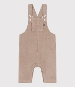 Petit Bateau Sets, Overalls & Latzhosen*Baby-Latzhose aus Cord HUITRE