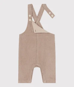 Petit Bateau Sets, Overalls & Latzhosen*Baby-Latzhose aus Cord HUITRE