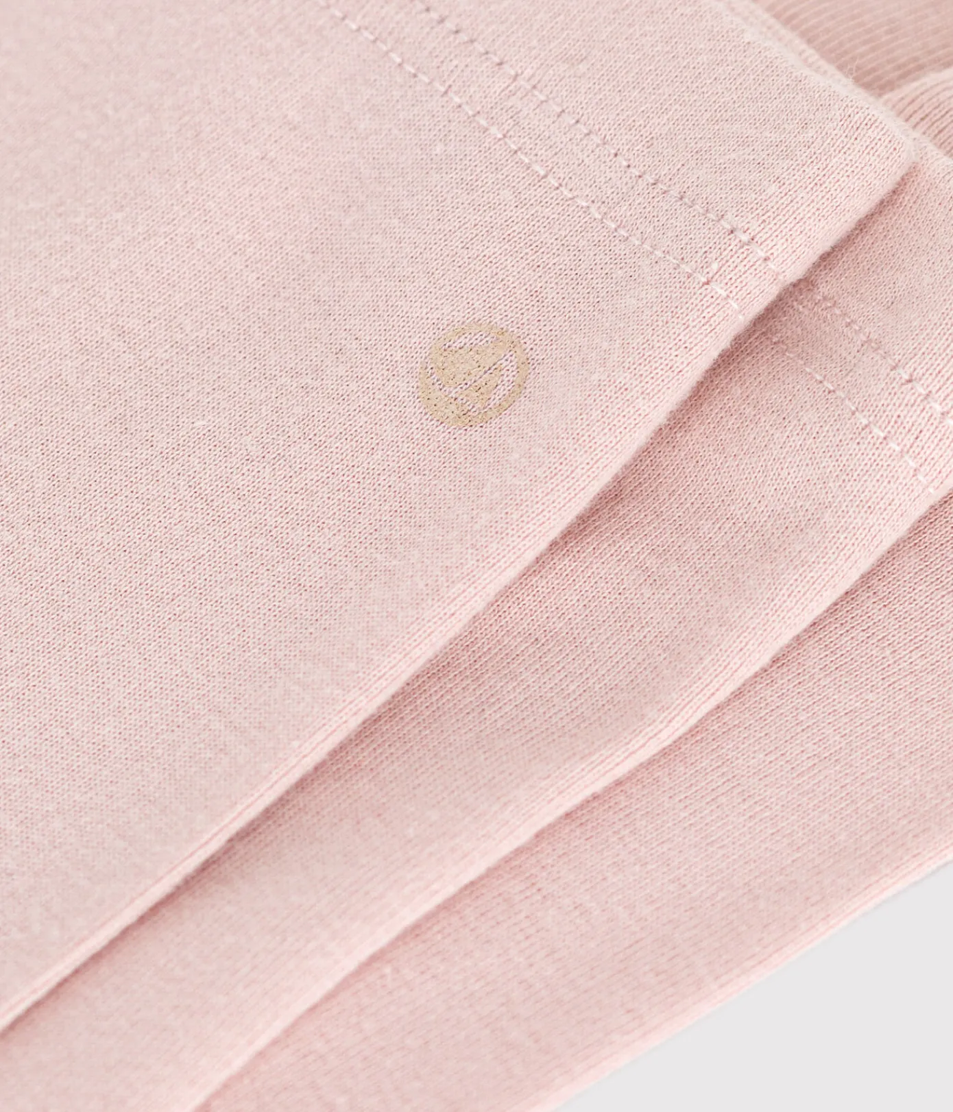 Petit Bateau Shorts, Hosen, Leggings*Baby-Leggings aus einfarbiger Baumwolle rosa SALINE